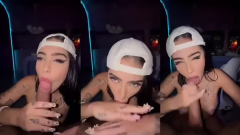 Boquete de famosa MC Mirella na garganta profunda